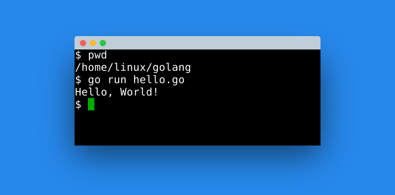 Golang Hello World